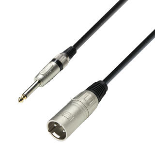 AH Mik.Kabel XLR - 6.3 mm 2p - 1,0 m XLR Han - 6.3mm 2p Han